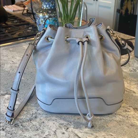 Rebecca Minkoff Handbags - Rebecca Minkoff Mini Fiona Leather Bucket Bag 🤩 $4.99 shipping!